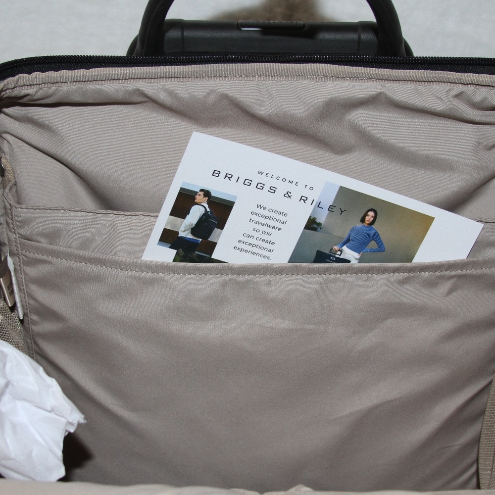 Briggs & Riley Rhapsody Wheeled Cabin Bag Black NWT - Picture 8 of 16